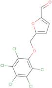 5-[(Pentachlorophenoxy)methyl]-2-furaldehyde