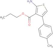 Propyl 2-amino-4-(4-methylphenyl)thiophene-3-carboxylate