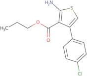 Propyl 2-amino-4-(4-chlorophenyl)thiophene-3-carboxylate