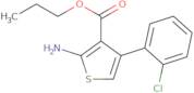 Propyl 2-amino-4-(2-chlorophenyl)thiophene-3-carboxylate