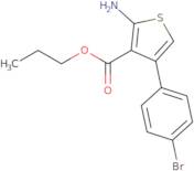 Propyl 2-amino-4-(4-bromophenyl)thiophene-3-carboxylate