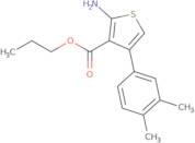 Propyl 2-amino-4-(3,4-dimethylphenyl)thiophene-3-carboxylate