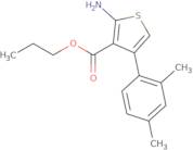 Propyl 2-amino-4-(2,4-dimethylphenyl)thiophene-3-carboxylate