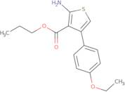 Propyl 2-amino-4-(4-ethoxyphenyl)thiophene-3-carboxylate