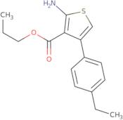 Propyl 2-amino-4-(4-ethylphenyl)thiophene-3-carboxylate