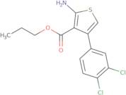 Propyl 2-amino-4-(3,4-dichlorophenyl)thiophene-3-carboxylate