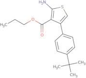 Propyl 2-amino-4-(4-tert-butylphenyl)thiophene-3-carboxylate