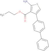 Propyl 2-amino-4-(1,1'-biphenyl-4-yl)thiophene-3-carboxylate