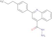 2-(4-Propylphenyl)quinoline-4-carbohydrazide