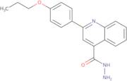 2-(4-Propoxyphenyl)quinoline-4-carbohydrazide