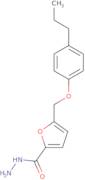 5-[(4-Propylphenoxy)methyl]-2-furohydrazide