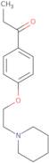 1-[4-(2-Piperidin-1-ylethoxy)phenyl]propan-1-one