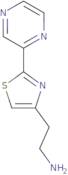2-(2-Pyrazin-2-yl-1,3-thiazol-4-yl)ethanamine