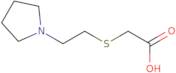 [(2-Pyrrolidin-1-ylethyl)thio]acetic acid hydrochloride