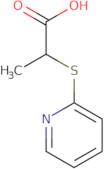 2-(Pyridin-2-ylthio)propanoic acid