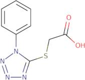 [(1-Phenyl-1H-tetrazol-5-yl)thio]acetic acid