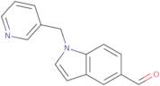 1-(Pyridin-3-ylmethyl)-1H-indole-5-carbaldehyde