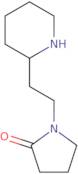 1-(2-Piperidin-2-ylethyl)pyrrolidin-2-one