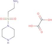 2-(Piperazin-1-ylsulfonyl)ethanamine oxalate