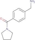 1-[4-(Pyrrolidin-1-ylcarbonyl)phenyl]methanamine hydrochloride