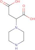 2-Piperazin-1-ylsuccinic acid