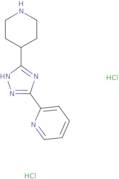 2-(5-Piperidin-4-yl-4H-1,2,4-triazol-3-yl)pyridine dihydrochloride