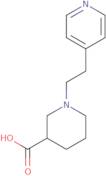 1-(2-Pyridin-4-ylethyl)piperidine-3-carboxylic acid