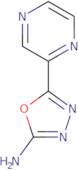 5-Pyrazin-2-yl-1,3,4-oxadiazol-2-amine