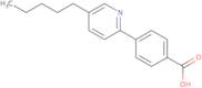 4-(5-Pentylpyridin-2-yl)benzoic acid