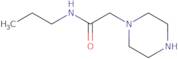 2-Piperazin-1-yl-N-propylacetamide