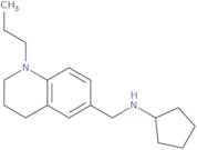 N-[(1-Propyl-1,2,3,4-tetrahydroquinolin-6-yl)methyl]cyclopentanamine