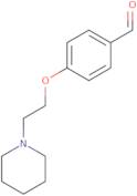 4-(2-Piperidin-1-yl ethoxy)benzaldehyde