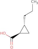 (1S,2R)-2-Propylcyclopropanecarboxylic acid