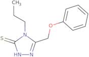 5-(Phenoxymethyl)-4-propyl-4H-1,2,4-triazole-3-thiol