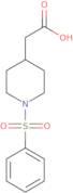 [1-(Phenylsulfonyl)piperidin-4-yl]acetic acid