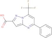 5-Phenyl-7-(trifluoromethyl)pyrazolo[1,5-a]pyrimidine-2-carboxylic acid