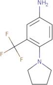 [4-Pyrrolidin-1-yl-3-(trifluoromethyl)phenyl]amine dihydrochloride