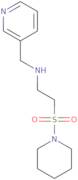 [2-(Piperidin-1-ylsulfonyl)ethyl](pyridin-3-ylmethyl)amine