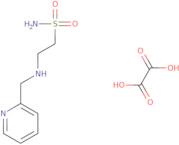 2-[(Pyridin-2-ylmethyl)amino]ethanesulfonamide oxalate