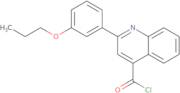 2-(3-Propoxyphenyl)quinoline-4-carbonyl chloride