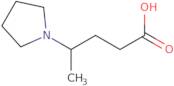 4-Pyrrolidin-1-ylpentanoic acid hydrochloride