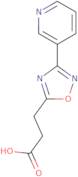3-(3-Pyridin-3-yl-1,2,4-oxadiazol-5-yl)propanoic acid