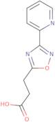 3-(3-Pyridin-2-yl-1,2,4-oxadiazol-5-yl)propanoic acid