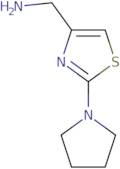 [(2-Pyrrolidin-1-yl-1,3-thiazol-4-yl)methyl]amine dihydrochloride