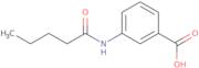 3-(Pentanoylamino)benzoic acid