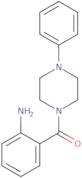 {2-[(4-Phenylpiperazin-1-yl)carbonyl]phenyl}amine