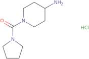 1-(Pyrrolidin-1-ylcarbonyl)piperidin-4-amine hydrochloride