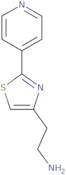 [2-(2-Pyridin-4-yl-1,3-thiazol-4-yl)ethyl]amine