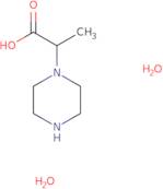 2-Piperazin-1-ylpropanoic acid dihydrochloride