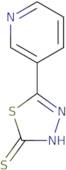 5-Pyridin-3-yl-1,3,4-thiadiazole-2-thiol